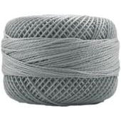 Presencia Perle 12 wt 8773 Light Pewter, Thread, Presencia, [variant_title] - Mad About Patchwork