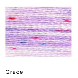 Grace- Acorn Threads by Trailhead Yarns - 20 yds of 8 weight hand-dyed thread