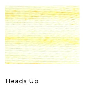 Heads Up- Acorn Threads by Trailhead Yarns - 20 yds of 8 weight hand-dyed thread