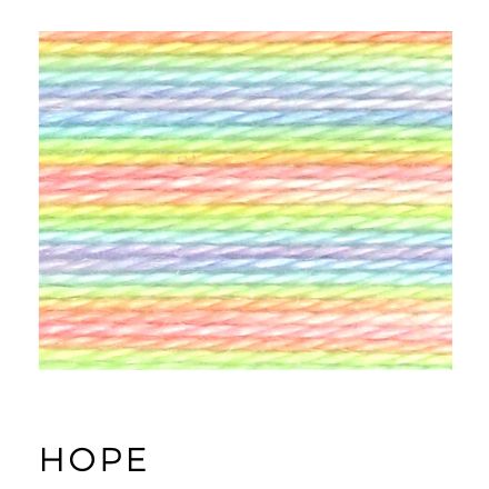 Hope- Acorn Threads by Trailhead Yarns - 20 yds of 8 weight hand-dyed thread