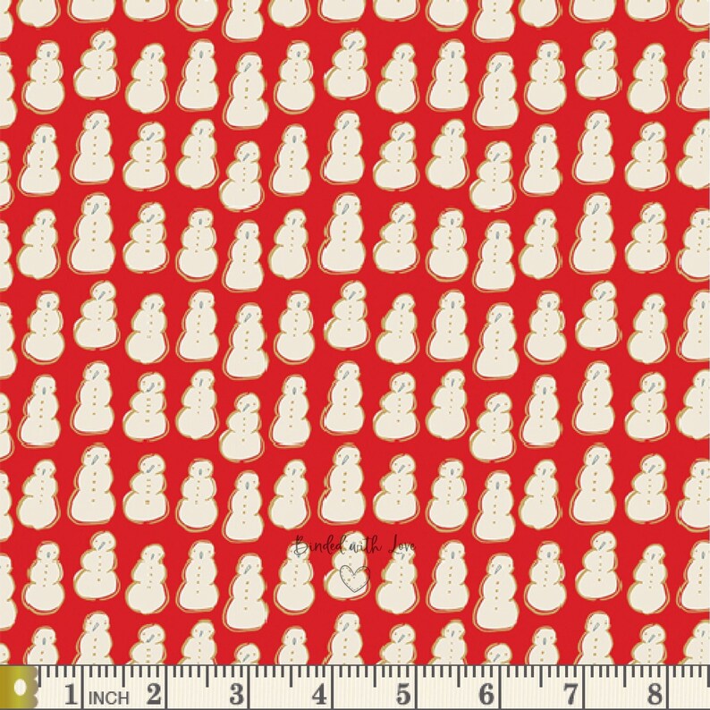 Frosty The Snowman Flannel for Art Gallery Fabrics