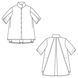 Frankie Shirt from The Sewing Workshop Pattern Collection