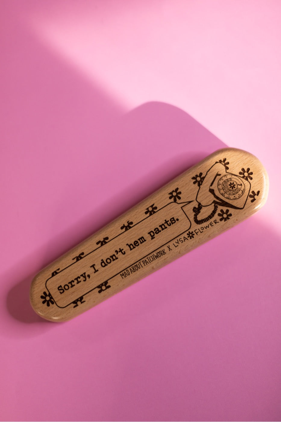 Wooden Tailor's Clapper