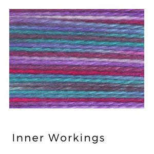 Inner Workings- Acorn Threads by Trailhead Yarns - 20 yds of 8 weight hand-dyed thread