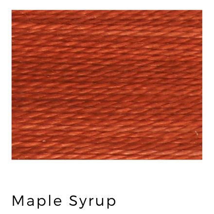 Maple Syrup- Acorn Threads by Trailhead Yarns - 8 weight hand-dyed thread