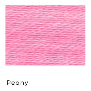 Peony - Acorn Threads by Trailhead Yarns - 20 yds of 8 weight hand-dyed thread
