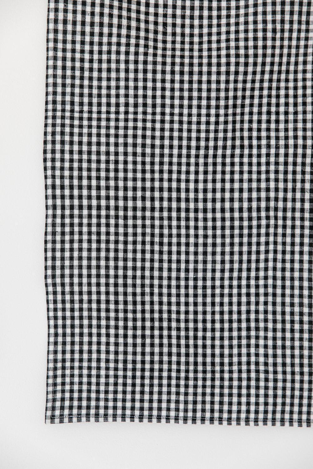 Cotton Kitchen Towelling Fabric in Small Black Check - 16In, Specialty Fabric, Mad About Patchwork, [variant_title] - Mad About Patchwork