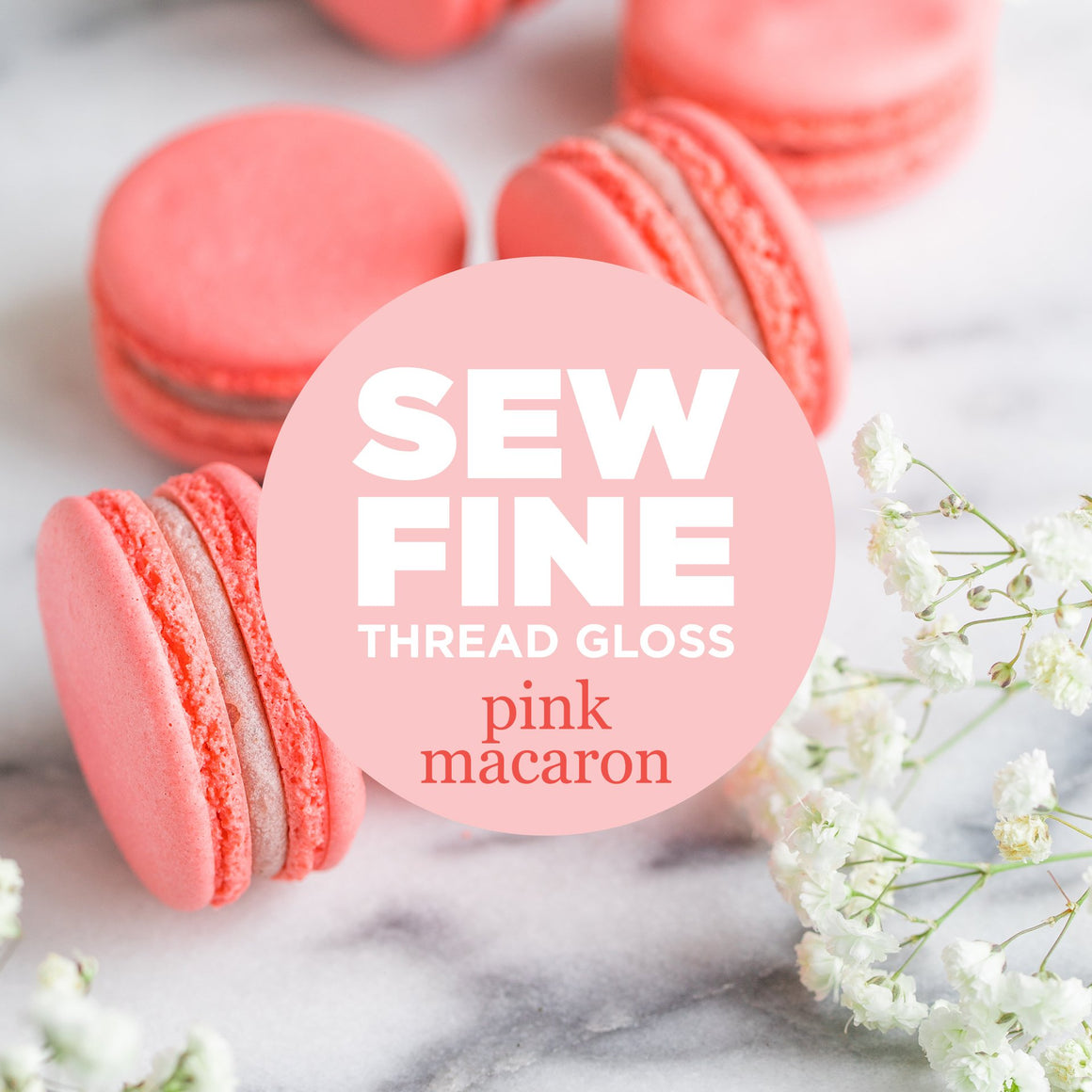 Pink Macaroon -  Sew Fine Thread Gloss, Notion, Sew Fine, [variant_title] - Mad About Patchwork