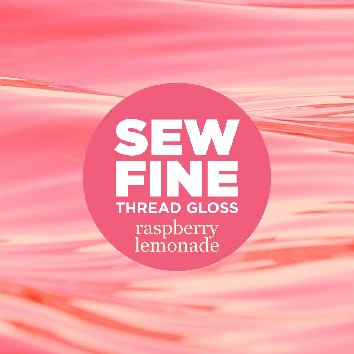 Raspberry Lemonade-  Sew Fine Thread Gloss, Notions, Sew Fine, [variant_title] - Mad About Patchwork