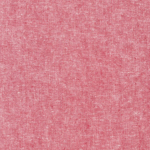 Essex Yarn-Dyed in Red, Specialty Fabric, Robert Kaufman, [variant_title] - Mad About Patchwork
