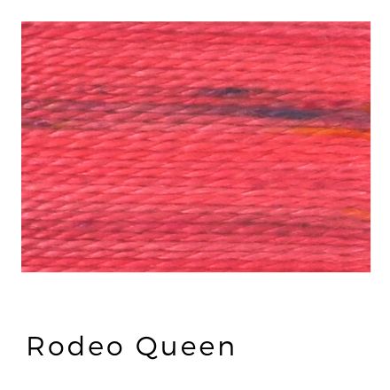 Rodeo Queen -  Acorn Threads by Trailhead Yarns - 20 yds of 8 weight hand-dyed thread