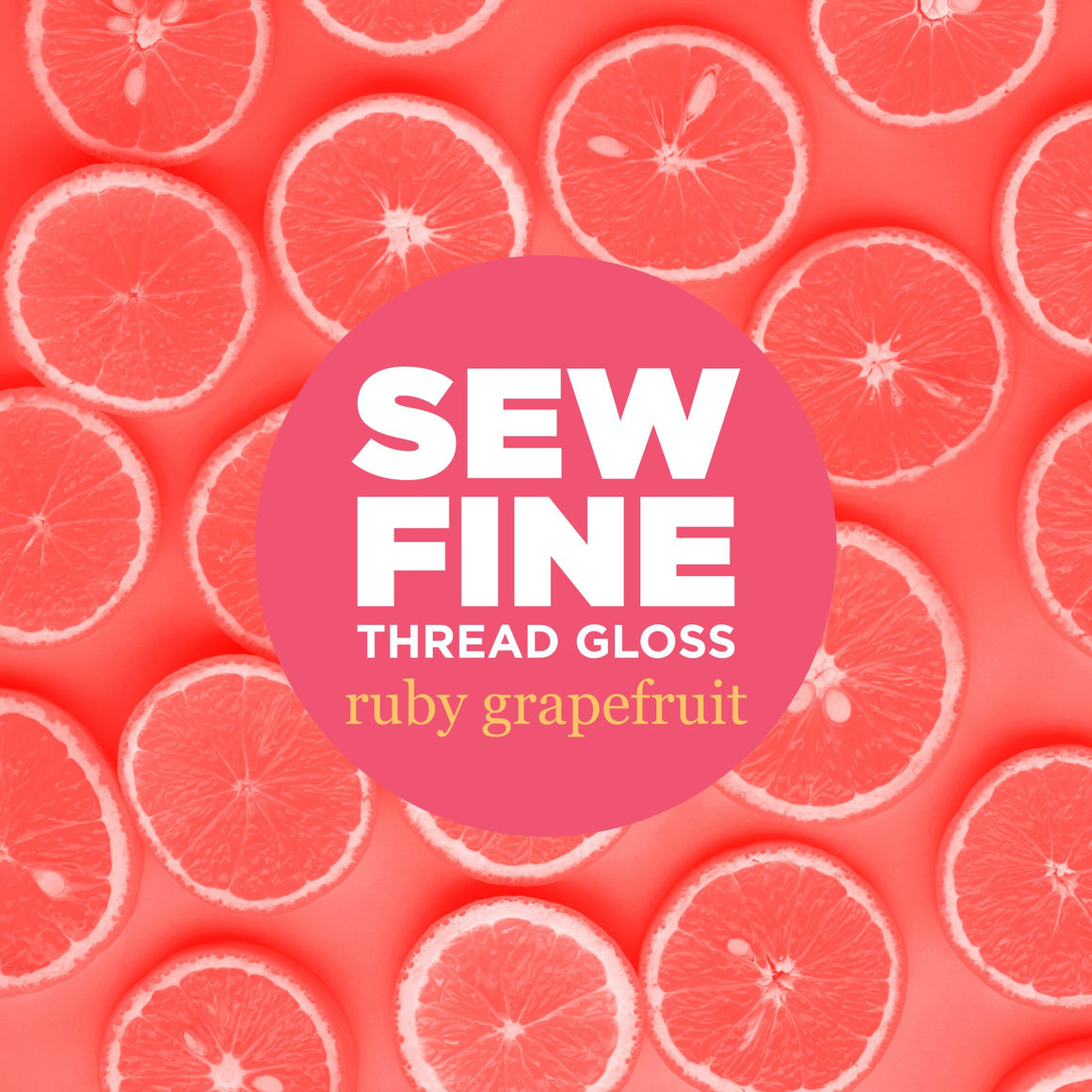 Ruby Grapefruit -  Sew Fine Thread Gloss, Notions, Sew Fine, [variant_title] - Mad About Patchwork