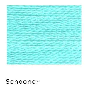 Schooner - Acorn Threads by Trailhead Yarns - 20 yds of 8 weight hand-dyed thread