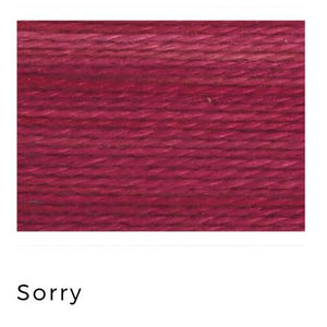 Sorry - Acorn Threads by Trailhead Yarns - 20 yds of 8 weight hand-dyed thread
