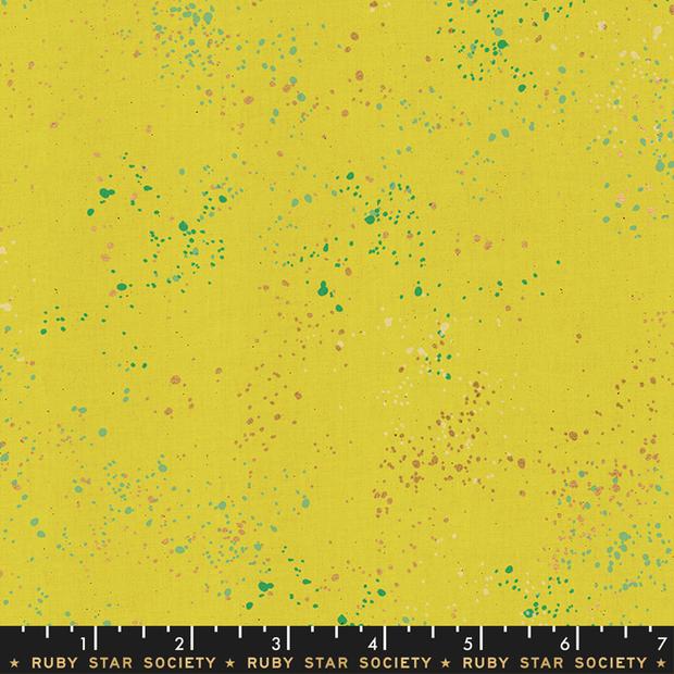 Speckled in Citron by Rashida Coleman-Hale of Ruby Star Society for Moda, Designer Fabric, Ruby Star Society, [variant_title] - Mad About Patchwork