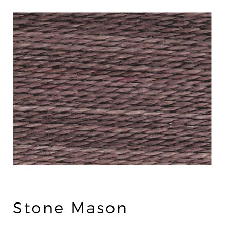Mason Thread Stone Mason - Acorn Threads by Trailhead Yarns - 20 yds of 8 weight ha