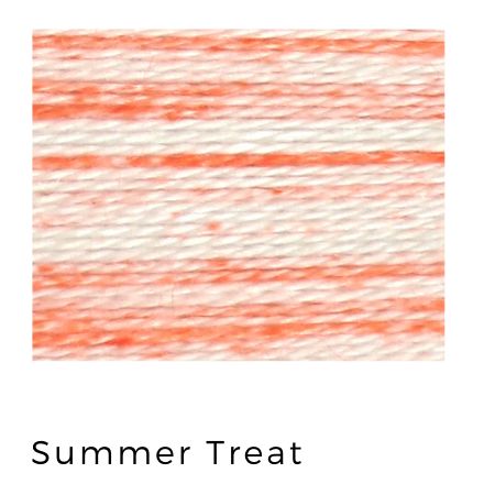 Summer Treat - Acorn Threads by Trailhead Yarns - 20 yds of 8 weight hand-dyed thread