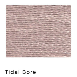Tidal Bore - Acorn Threads by Trailhead Yarns - 20 yds of 8 weight hand-dyed thread