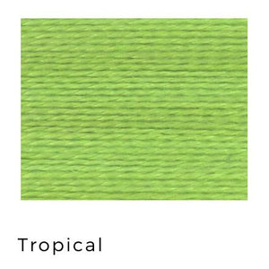 Tropical - Acorn Threads by Trailhead Yarns - 20 yds of 8 weight hand-dyed thread