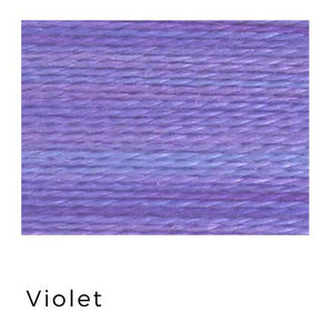 Violet - Acorn Threads by Trailhead Yarns - 20 yds of 8 weight hand-dyed thread