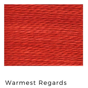 Warmest Regards - Acorn Threads by Trailhead Yarns - 20 yds of 8 weight hand-dyed thread