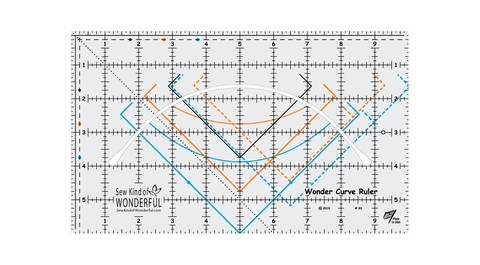 Wonder Curve Ruler -  by Sew Kind of Wonderful, Ruler, Sew Kind of Wonderful, [variant_title] - Mad About Patchwork