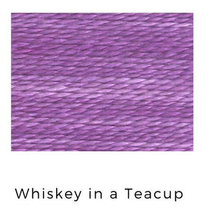 Whiskey in a teacup - Acorn Threads by Trailhead Yarns -8 weight hand-dyed thread